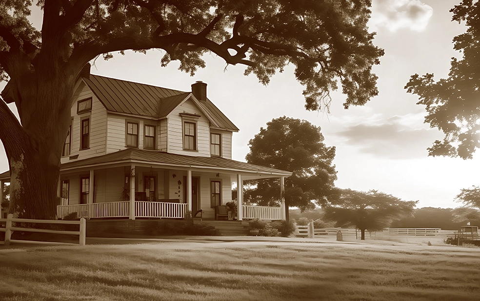 historic farmhouse