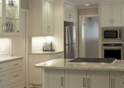 beautiful white kitchen