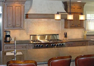 classic colonial backsplash