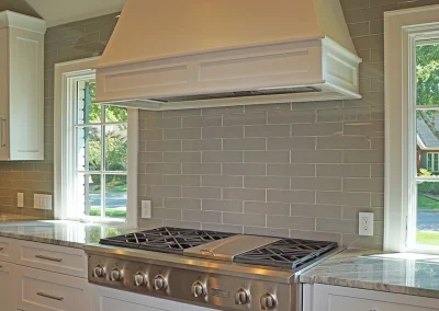 classic subway backsplash