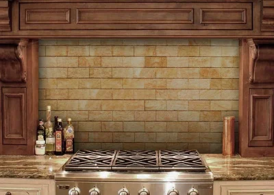 mediterranean inspired backsplash