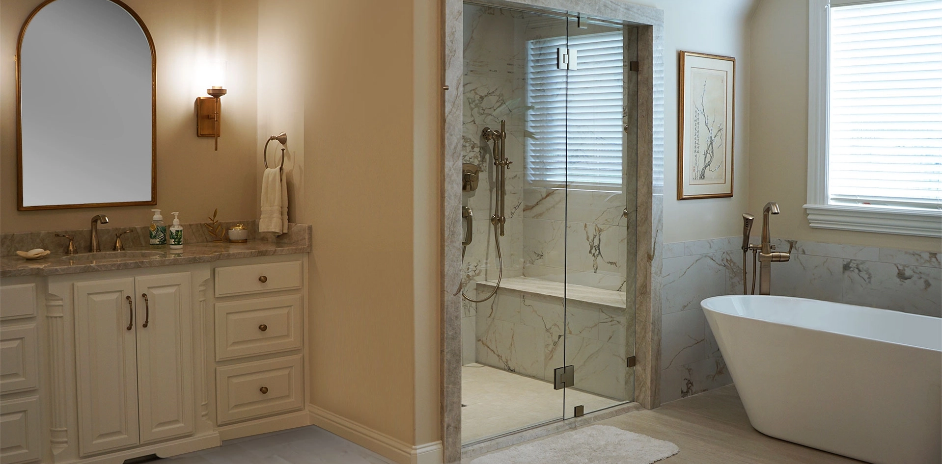 Expansive Waterstone Bathroom Suite waterstone expansive bathroom suite