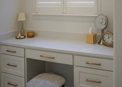 her vanity table