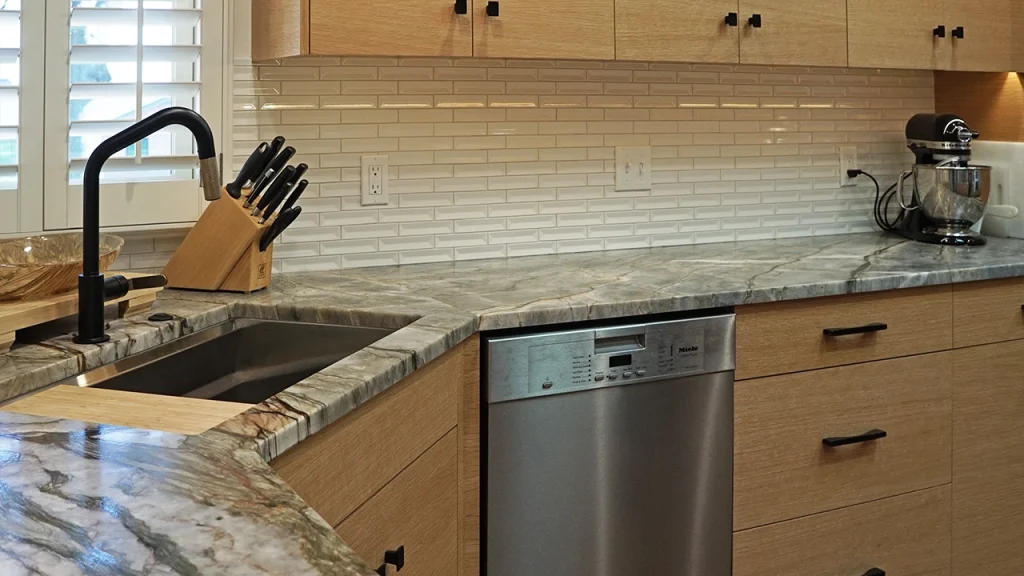 From Outdated to Outstanding: How This White Oak & Quartzite Kitchen Redefines Luxury Living in Tulsa 14 kitchen sink countertop