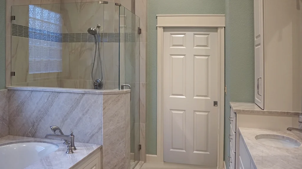 bathroom pocket doors 2