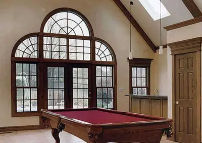 billiards room