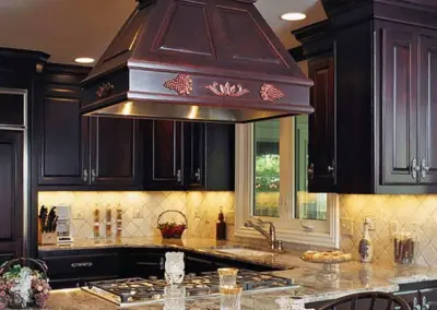 perfect penninsula and range hood