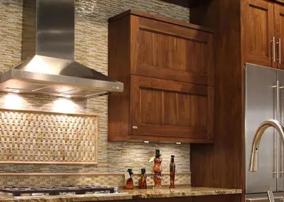 stainless steel range hood