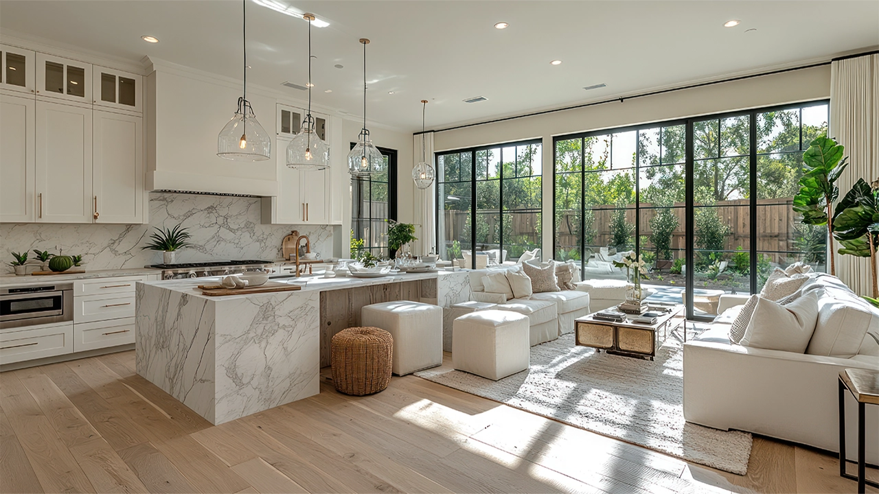 The Power of Total Home Remodeling: Transforming Tulsa Homes from Top to Bottom 1 open kitchen and living roomwebp