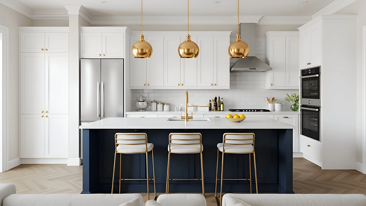 Midtown Tulsa Kitchen with Euro Stylings