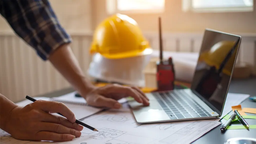 contractor on site