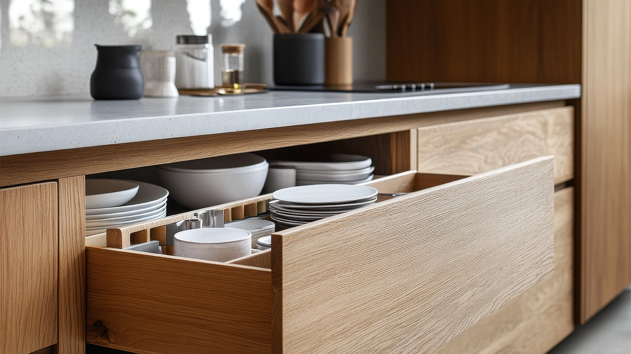 Midtown Tulsa Kitchen with Euro Stylings