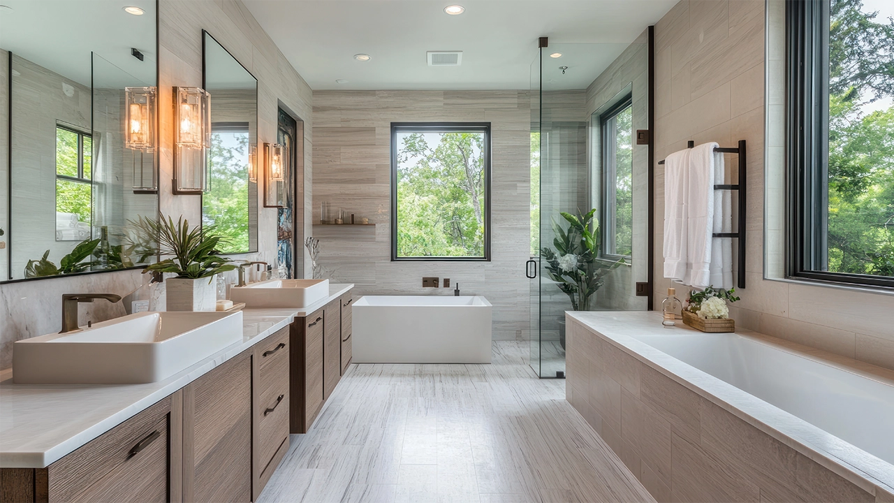 super luxury bathroom suite