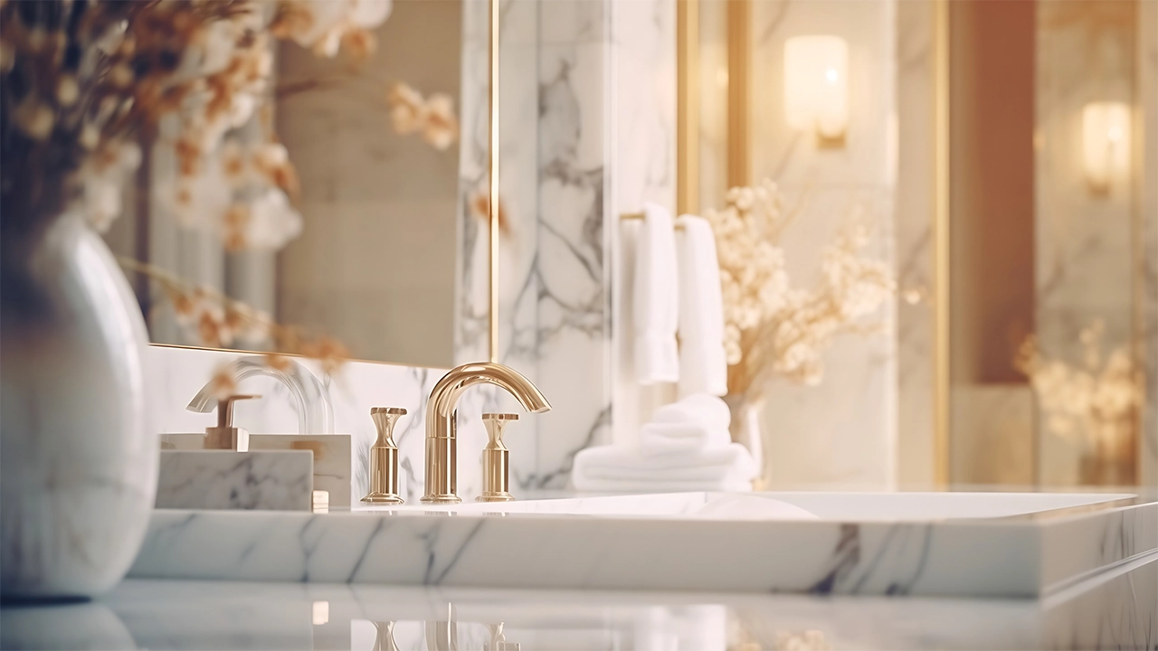luxury bathroom faucet