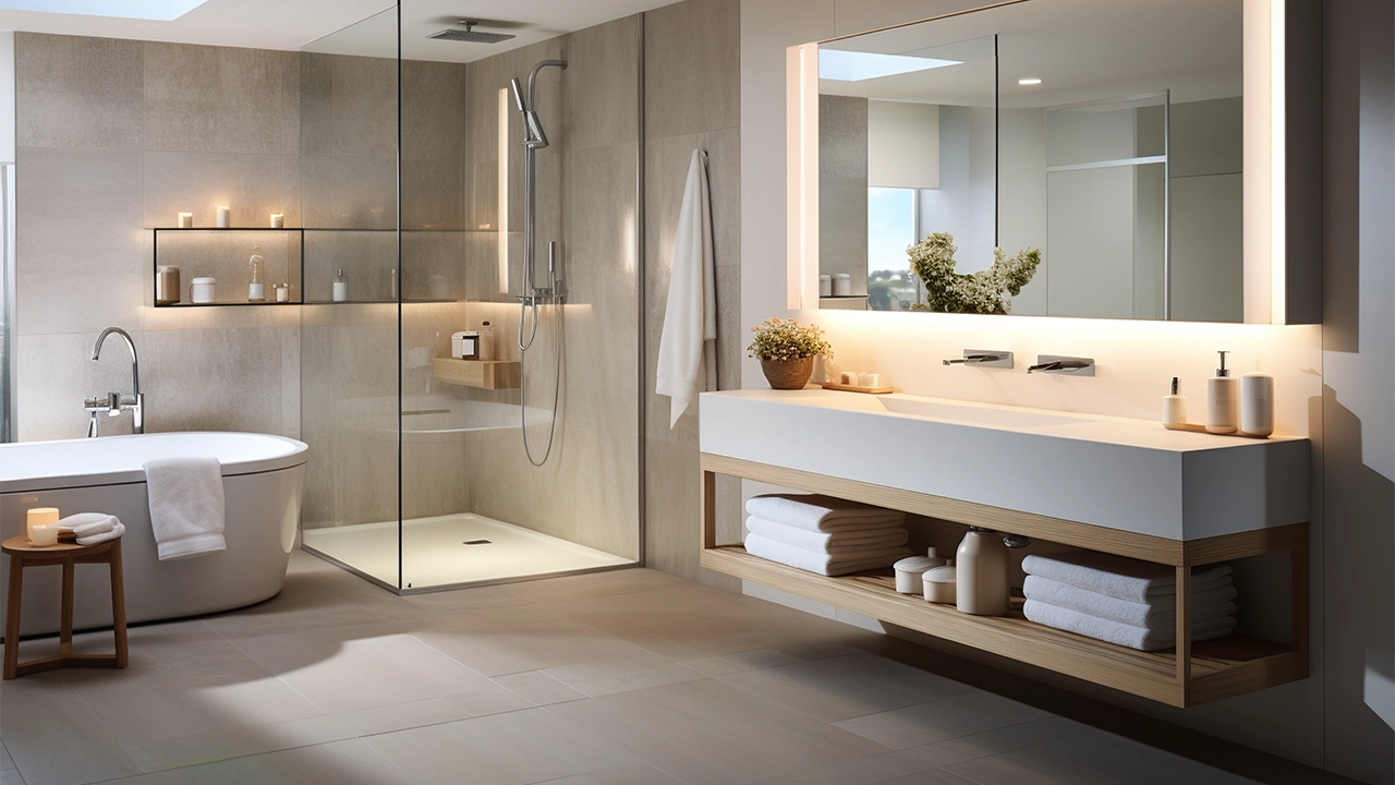 bathroom storage